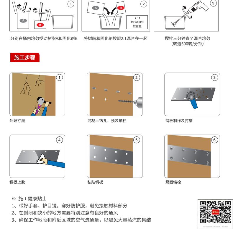 包钢通州粘钢加固施工过程